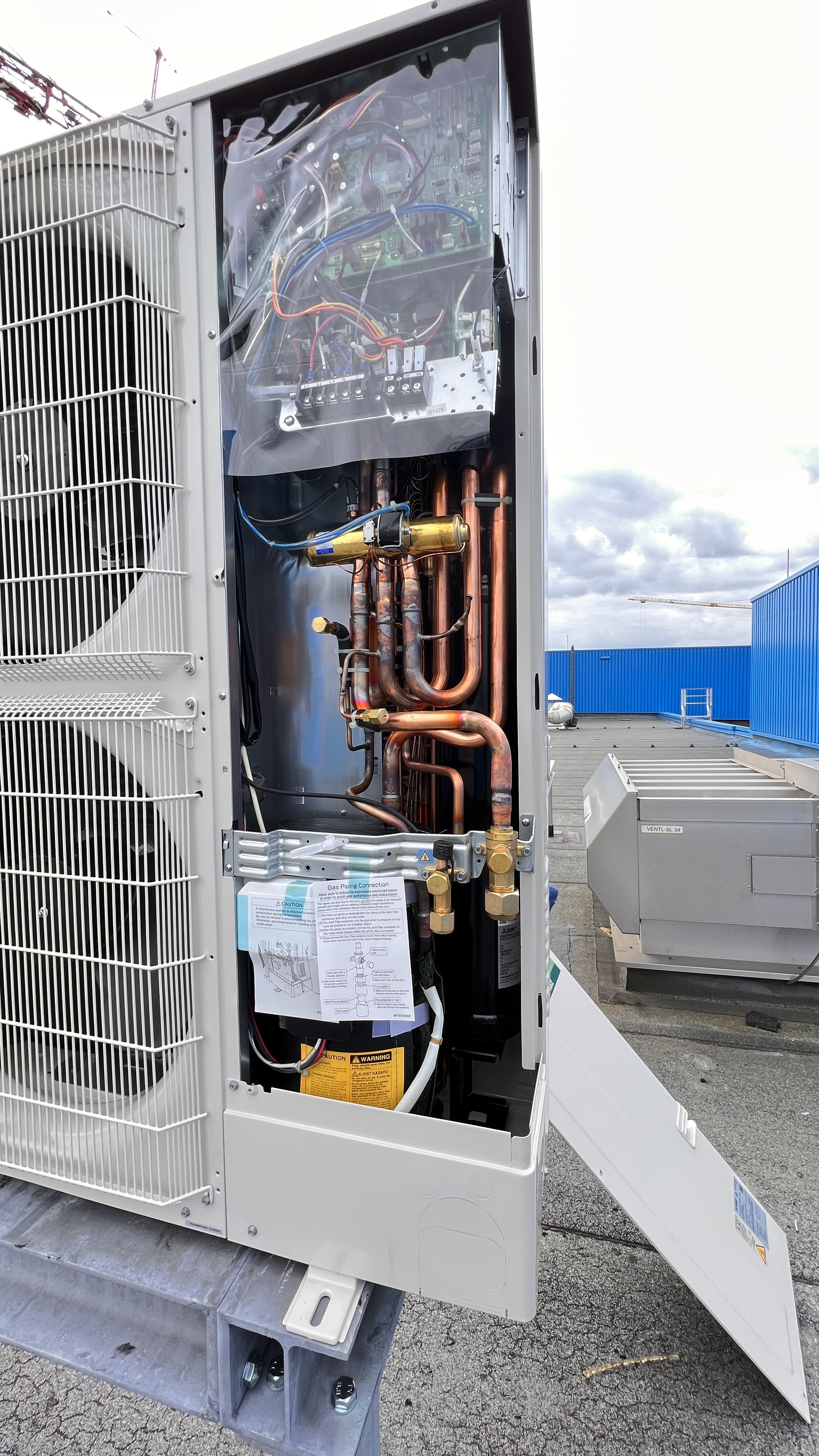 Luchtbehandelingskasten 4x50KW - Foto 4